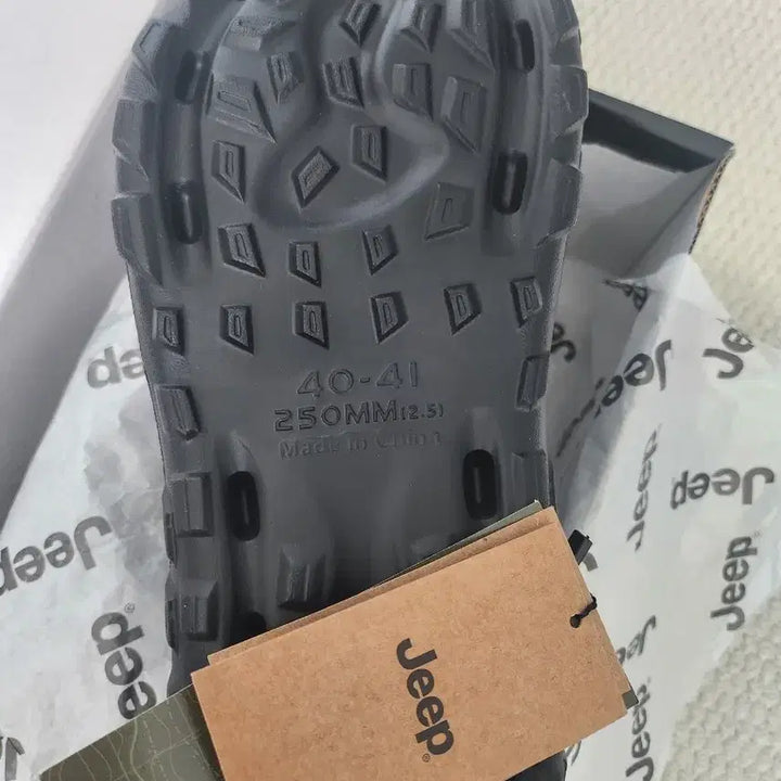 [BUNJANG] Jeep Black Sandals Slippers / 지프 샌들 슬리퍼 블랙