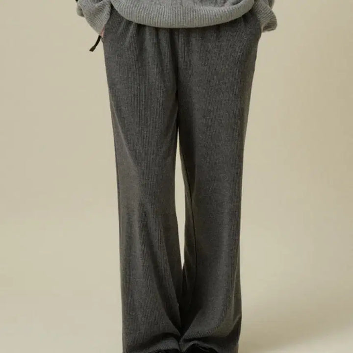 [BUNJANG] Mango Many Please Soi Bending Pants Charcoal / 망고매니플리즈 소이 밴딩 팬츠 차콜