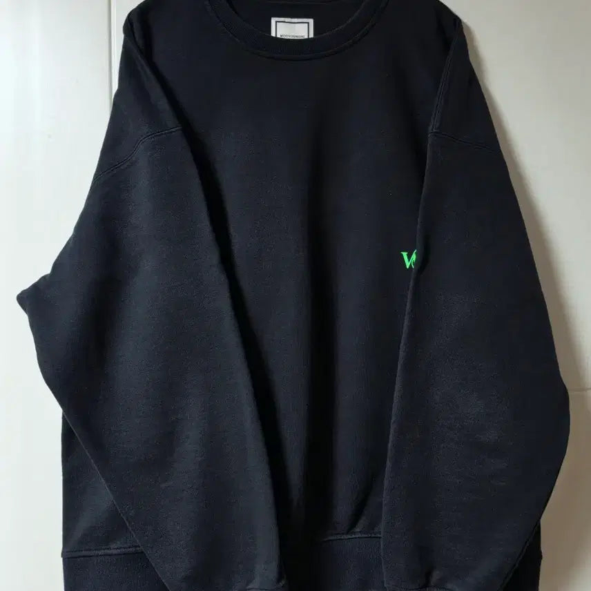 [BUNJANG] WooYoungMi Glow Back Logo Sweatshirt / [50]가격내림   최저가 우영미 글로우 백로고 맨투맨
