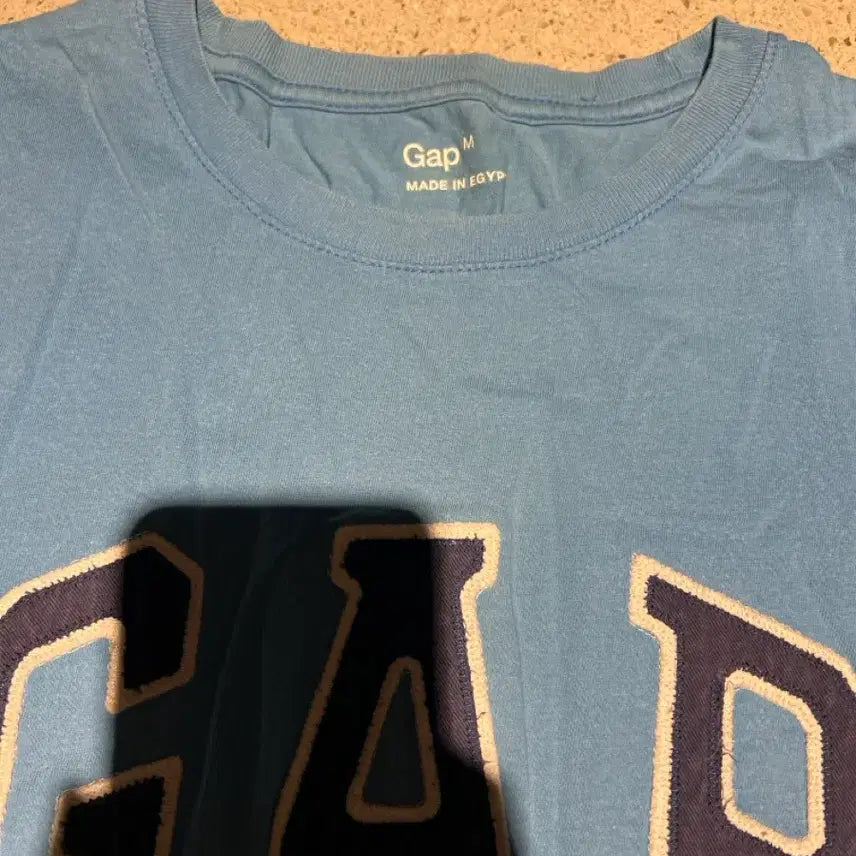 [BUNJANG] Gap T-Shirt M Sky Blue / 갭 반팔티 M 하늘색