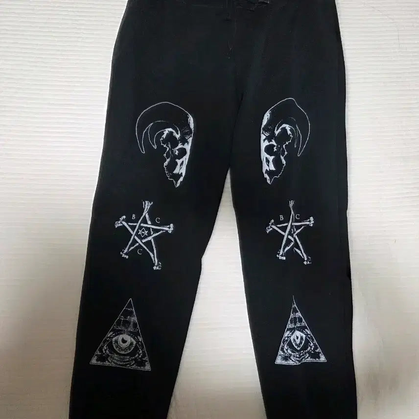 [BUNJANG] Blackcraft Cult Illuminati Jogger Pants S / blackcraftcult 일루미나티 조거 팬츠 s 고스 펑크