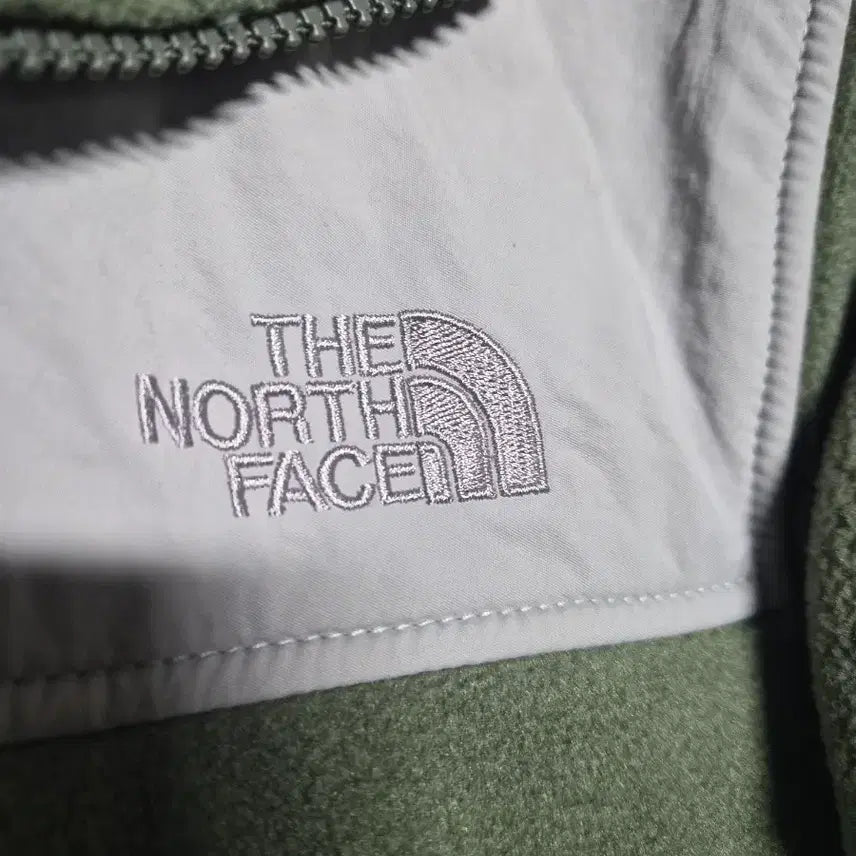 [BUNJANG] The North Face Olive Fleece Jacket / 노스페이스 올리브색 여성 플리스 자켓