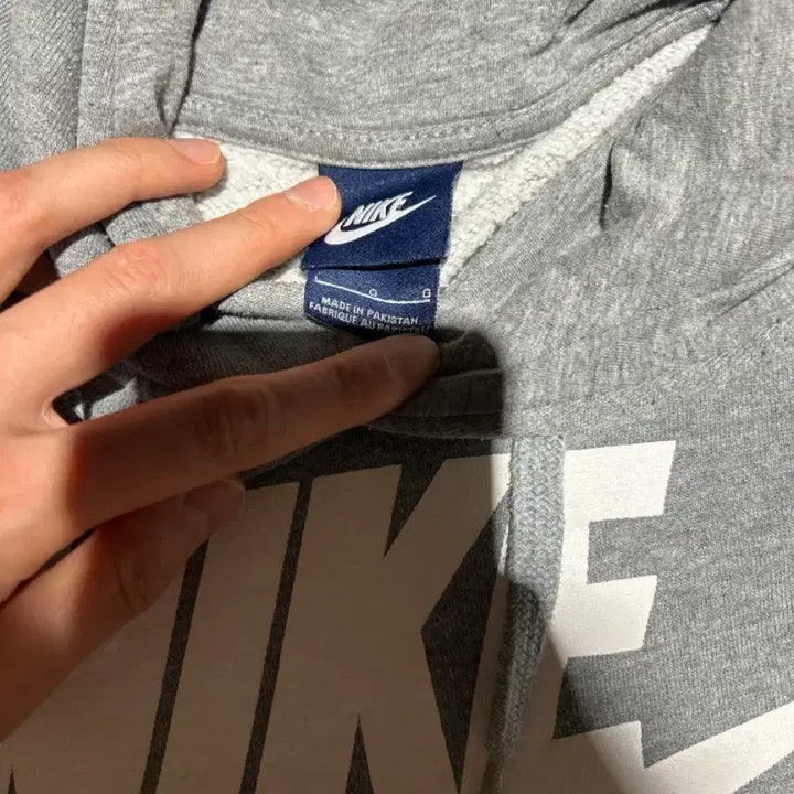 [BUNJANG] Nike Air Grey Hoodie / 나이키 에어 회색 후드티