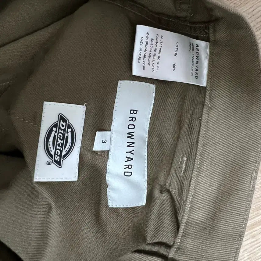 [BUNJANG] Dickies x Brown Yard Double Knee Carpenter Pants / 디키즈 x 브라운야드 더블니 카펜터 팬츠