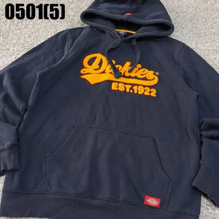 [BUNJANG] Dickies Navy Hoodie / 디키즈 네이비 후드티