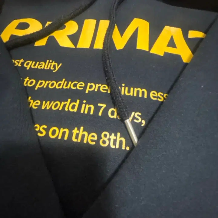 [BUNJANG] Prime Eight Hoodie Navy / 프라임에이트 후드티