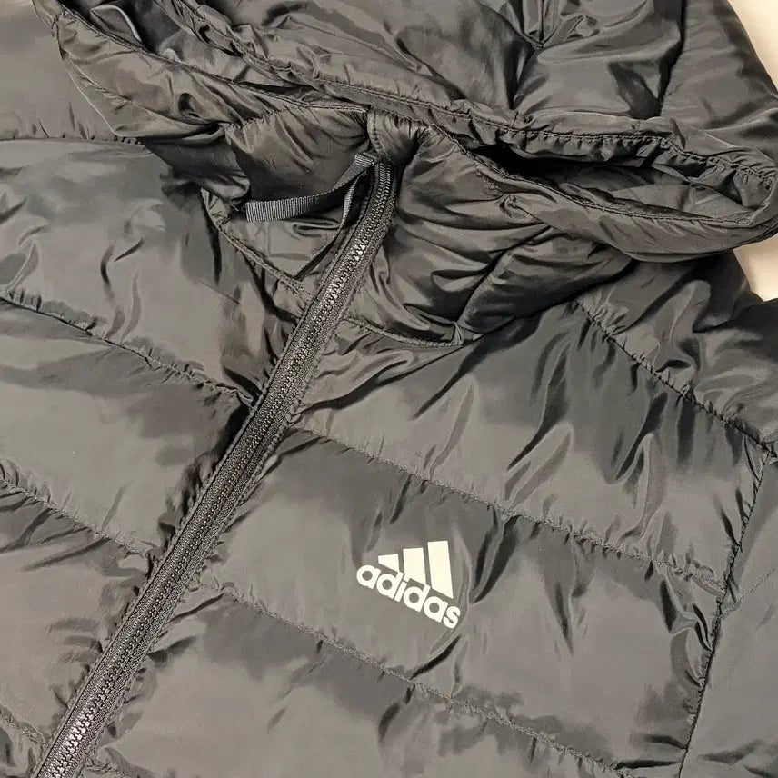 [BUNJANG] Adidas 3S Itavic Padded Jacket Black / [M] 아디다스 3S 이타빅 블랙 검정 경량 패딩 자켓 패디드