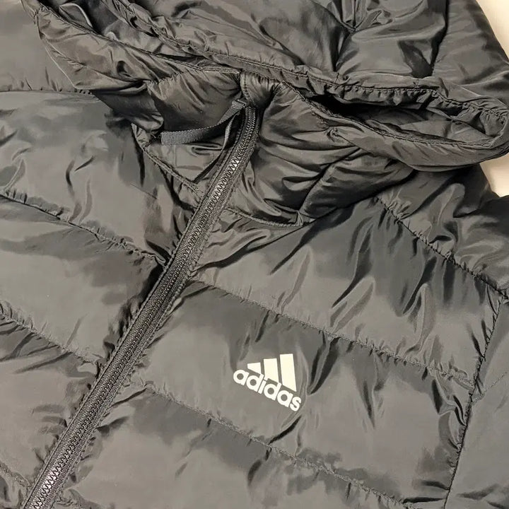 [BUNJANG] Adidas 3S Itavic Padded Jacket Black / [M] 아디다스 3S 이타빅 블랙 검정 경량 패딩 자켓 패디드