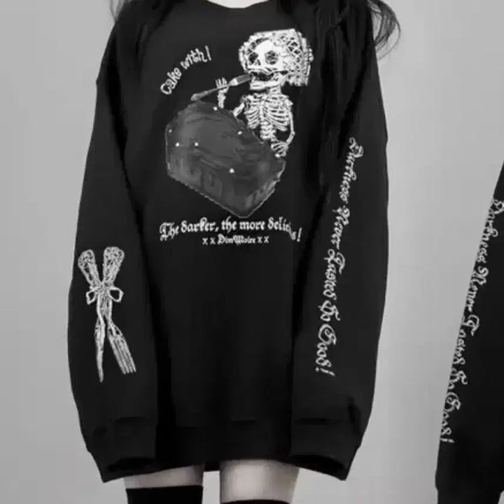 [BUNJANG] Dimmorie Collaboration Sweatshirt / 지뢰계 딤모아르 dimmorie 콜라보 맨투맨 판매
