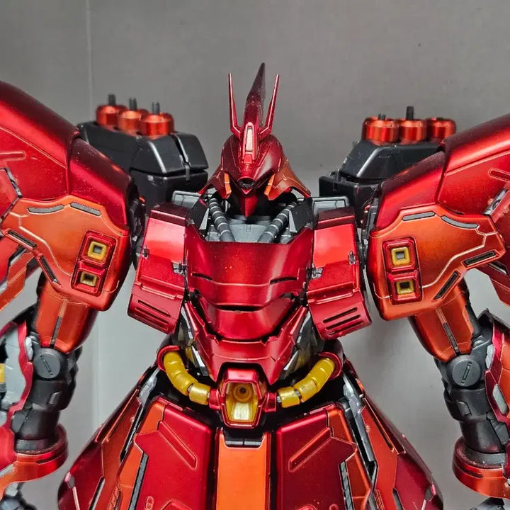 [BUNJANG] Master Grade Sazabi Ver. Ka Special Coating Model Kit (Assembled, Damaged) / 건담 mg 사자비 버전 카토키 스페셜 코팅 가조립 상태 나쁨