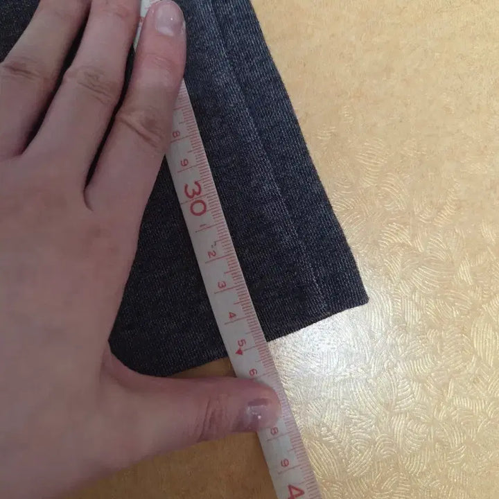 [BUNJANG] Knit H-Line Skirt Grey / 새제품)니트 H라인 고무줄 스커트 그레이