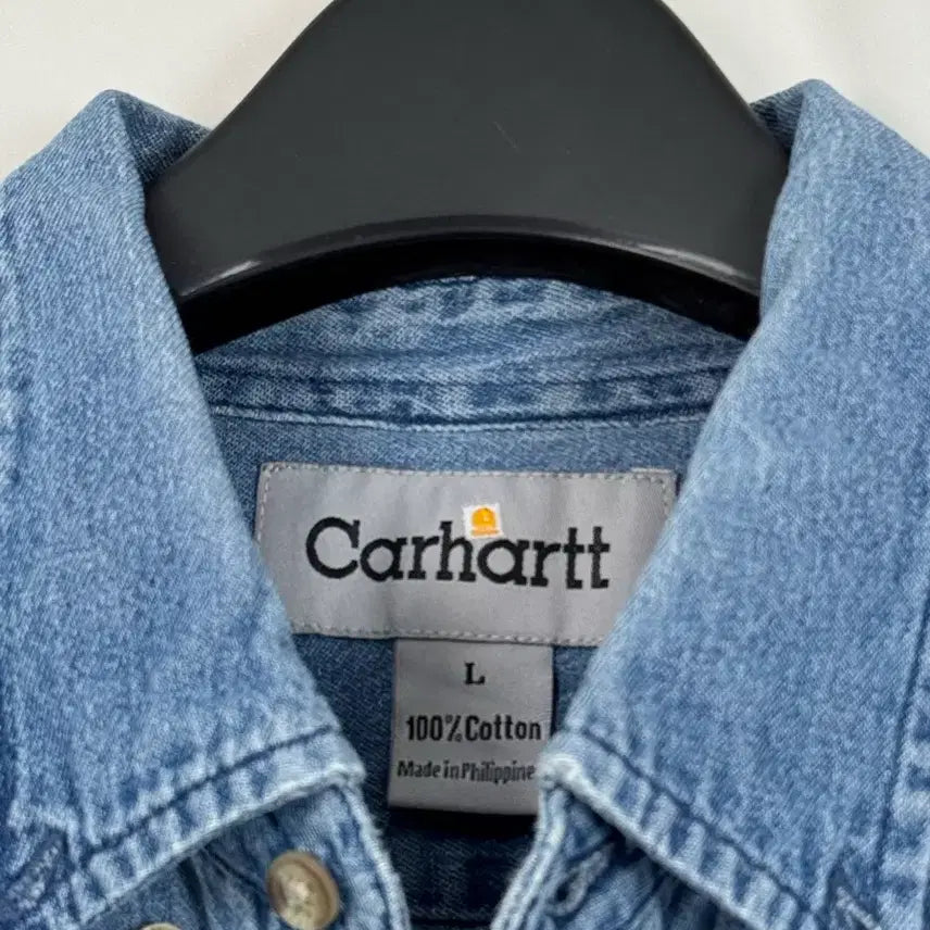[BUNJANG] Carhartt Work Denim Shirt / b366) 칼하트 워크 청셔츠