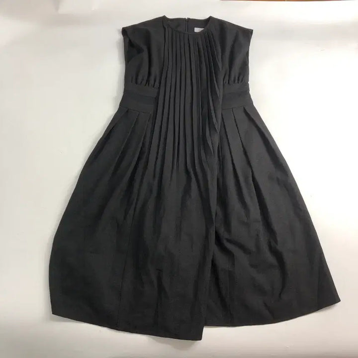[BUNJANG] Pleated Black Dress / 플리츠 블랙 원피스