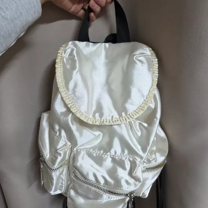 [BUNJANG] Satin Mini Backpack / 새틴 미니백팩