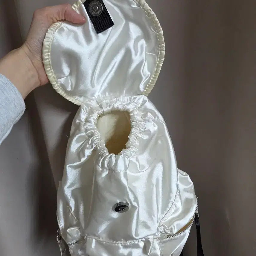 [BUNJANG] Satin Mini Backpack / 새틴 미니백팩