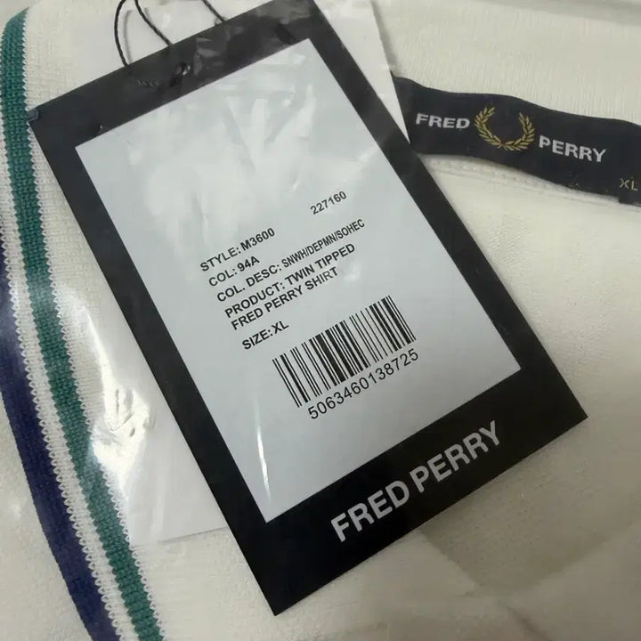 [BUNJANG] Fred Perry Pique Polo Shirt / (새상품) 프레드 페리 피케티 XL