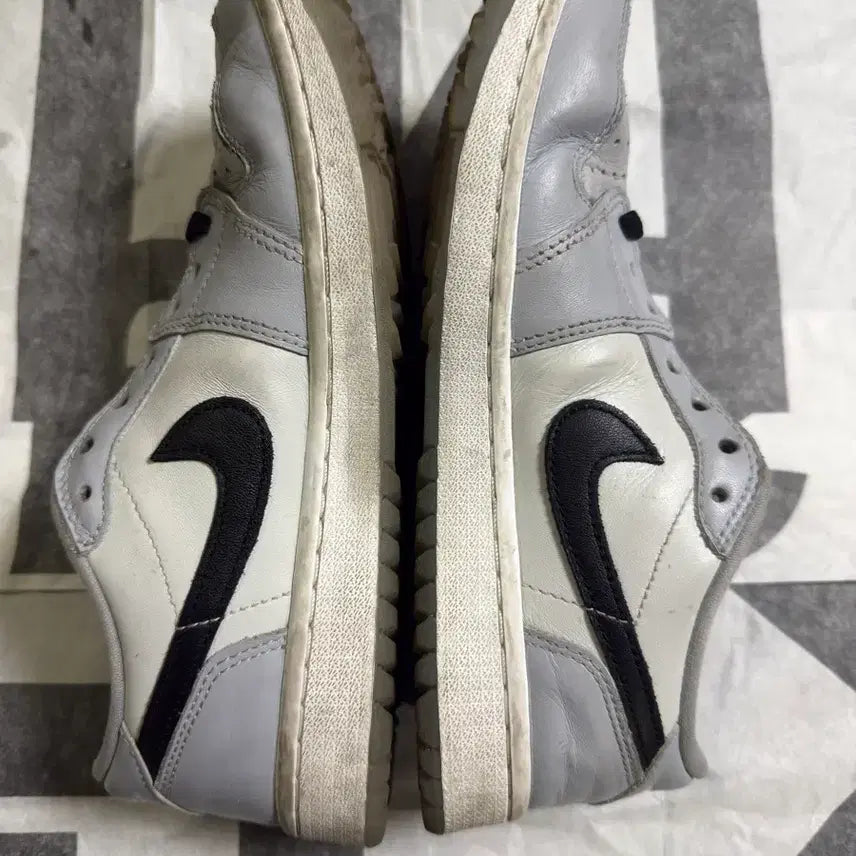 [BUNJANG] Nike Jordan 1 Low Golf Wolf Grey / 크림구매)나이키 조던1 로우 골프 울프 그레이