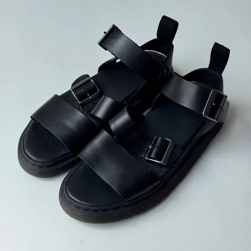 [BUNJANG] Dr. Martens Gryphon Black Sandals UK 6 / [UK6/250] 닥터마틴 그리폰 블랙 샌들 (상태 최상)