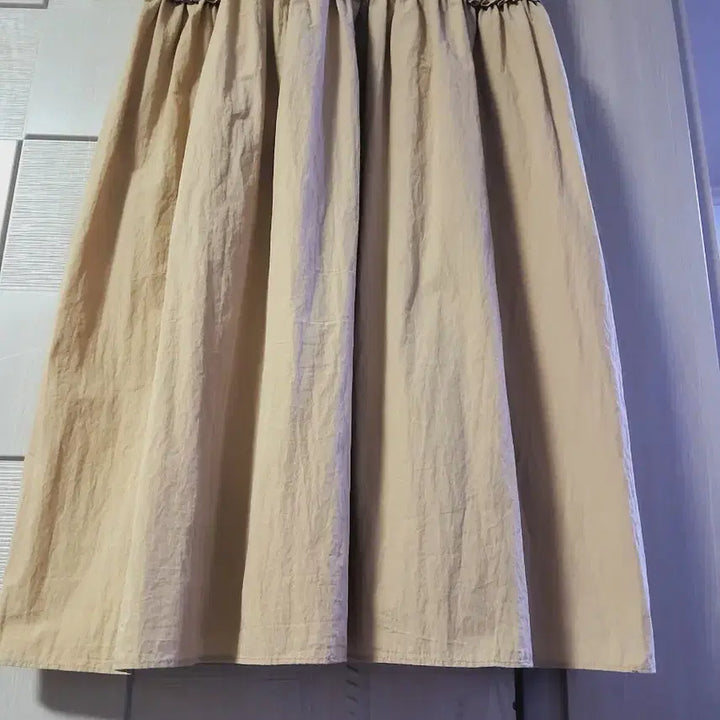 [BUNJANG] Pleated Long Dress / 바스락 플리츠 롱원피스