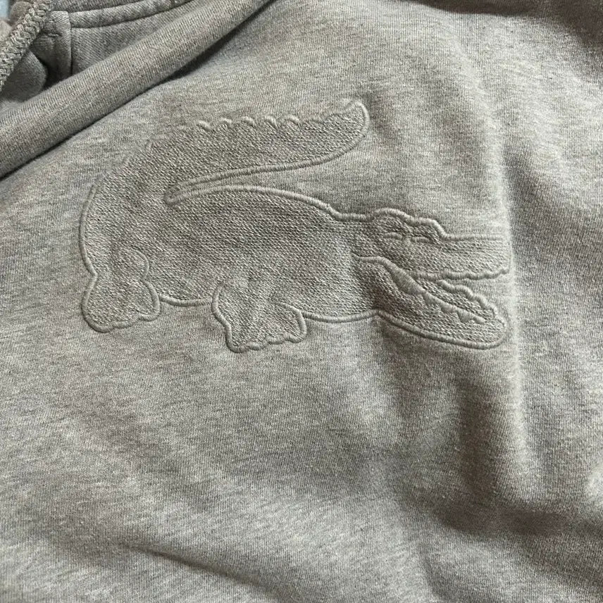 [BUNJANG] Lacoste Big Croc Hoodie / 라코스테 빅크록 후드티