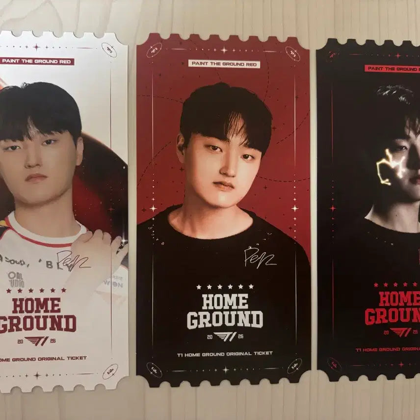 [BUNJANG] The First Take Phase Home Ground Original Ticket Bundle Set / T1 페이즈 홈그라운드 Day 1,2,3 오리지널 티켓