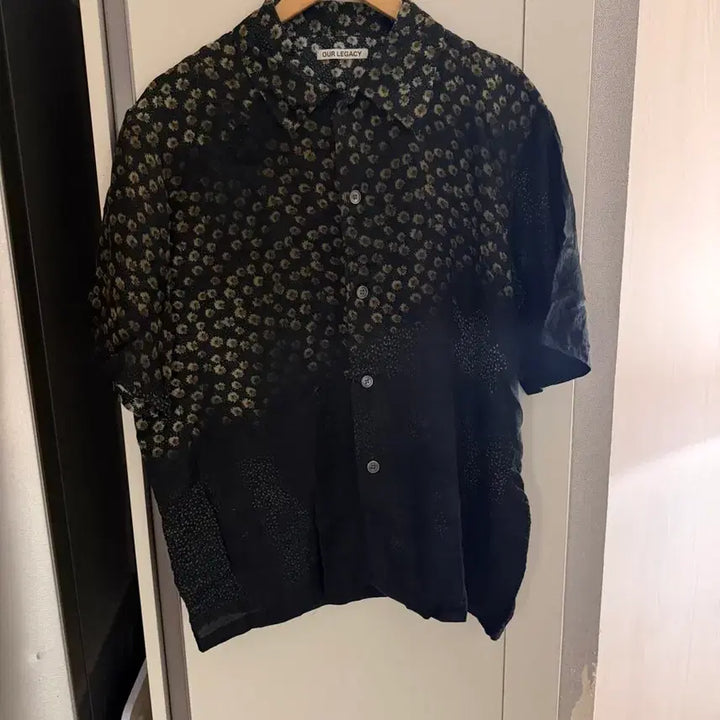[BUNJANG] Our Legacy Floral Pattern Short Sleeve Shirt / 아워레가시 셔츠