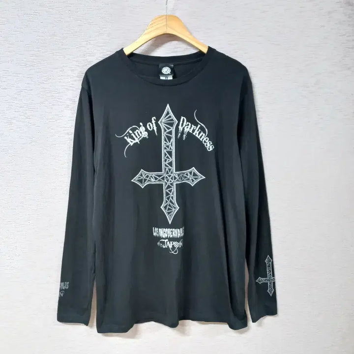 [BUNJANG] Black Print T-Shirt / B5-1/블랙 프린트 티셔츠