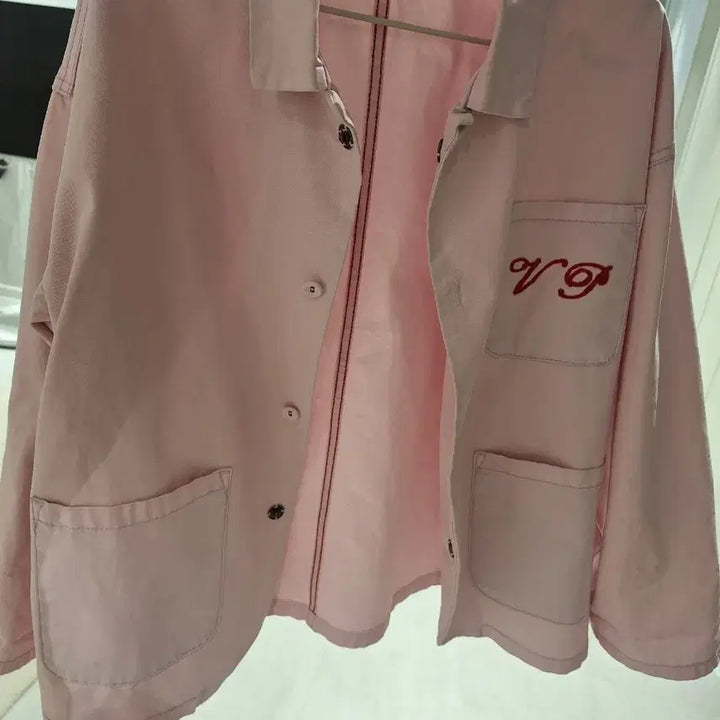 [BUNJANG] Via Plane Light Pink Jacket / 비아플레인 연핑크자켃