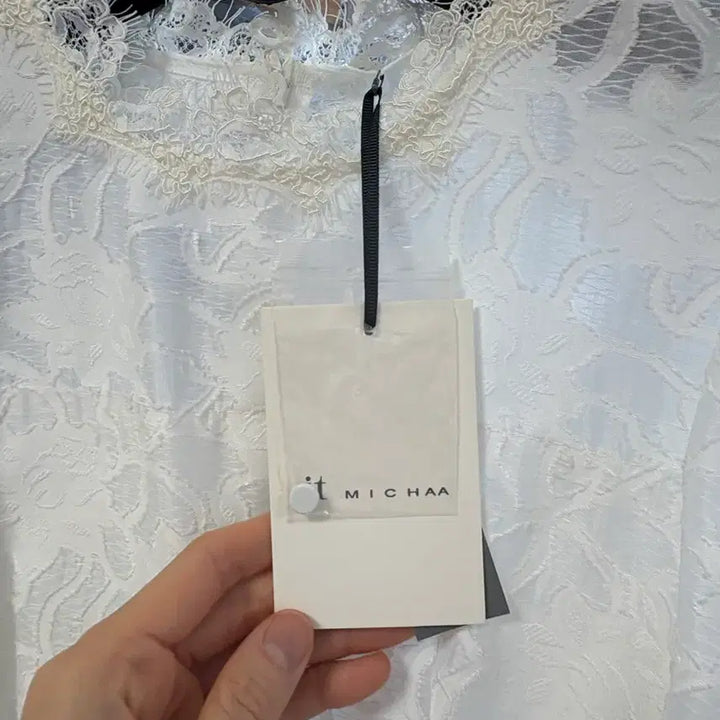 [BUNJANG] IT MICHAA Lace White Dress Size 55 / 잇미샤 레이스 화이트원피스 55 새상품