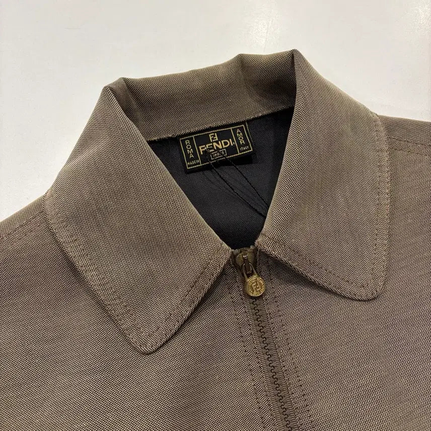 [BUNJANG] Fendi 90s Archive Logo Zip-Up Jacket / 90s 펜디 빈티지 아카이브 로고 집업 자켓 D918