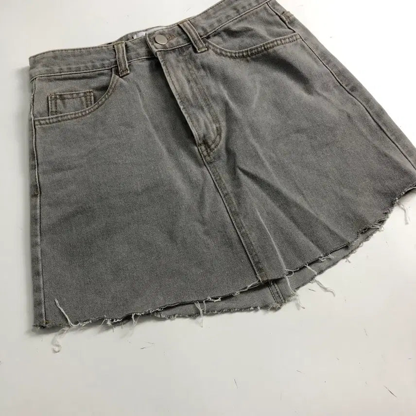 [BUNJANG] Denim Mini Skirt / 데님 미니 스커트