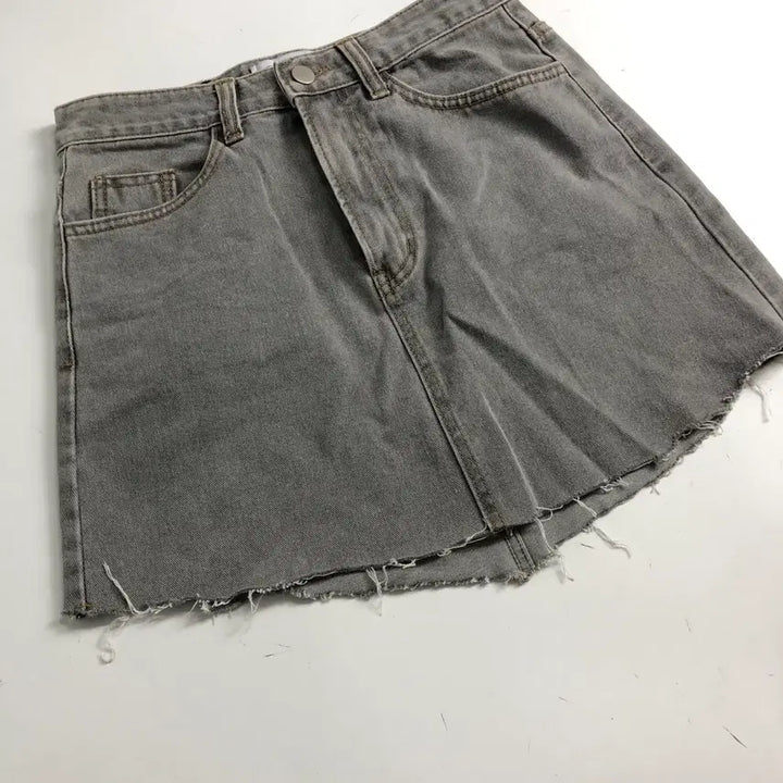 [BUNJANG] Denim Mini Skirt / 데님 미니 스커트