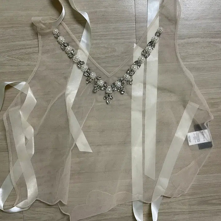 [BUNJANG] Simone Rocha Embellished Top / 시몬로샤 임벨리쉬드 탑
