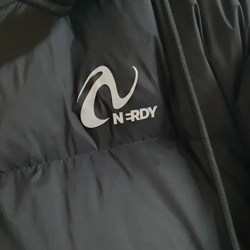 [BUNJANG] NERDY Heavy Volume Down Jacket Black L / 널디 헤비 볼륨 다운자켓 블랙 L