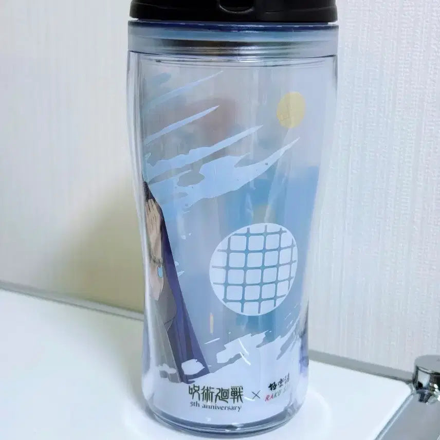 [BUNJANG] Jujutsu Kaisen Gokurakutang Rakuspa Collaboration Limited Tumbler - Satoru Gojo / 주술회전 2026 극락탕 라쿠스파 콜라보 한정 텀블러 - 고죠 사토루