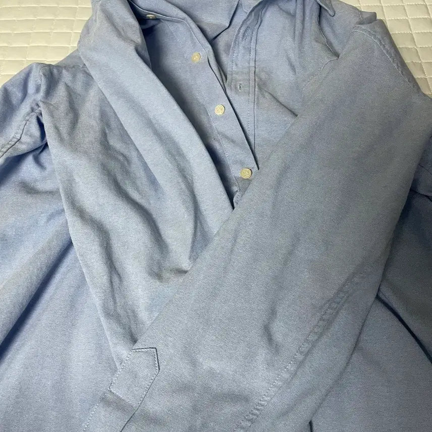 [BUNJANG] Raffstore Oxford Oversized Shirt Royal Blue / 오버핏 셔츠