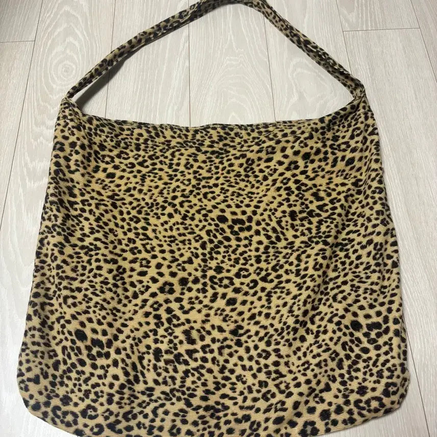 [BUNJANG] Emis Leopard Eco Bag / 이미스 레오파드 호피 에코백