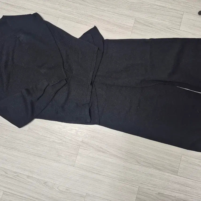 [BUNJANG] Black Knit Set / 블랙니트 셑