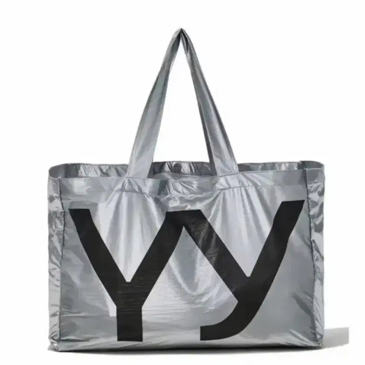 [BUNJANG] OfeunYY Silver Tote Bag / 오픈Yy 오픈와이와이 실버 토트백