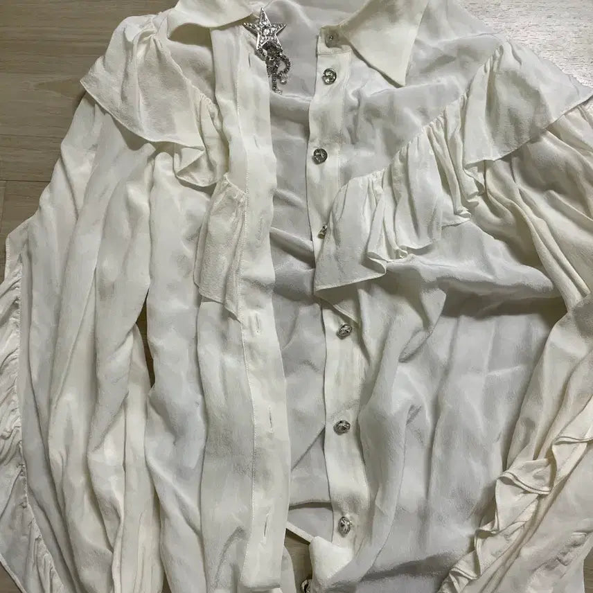 [BUNJANG] Miu Miu Silk Blouse / 미우미우 실크 블라우스
