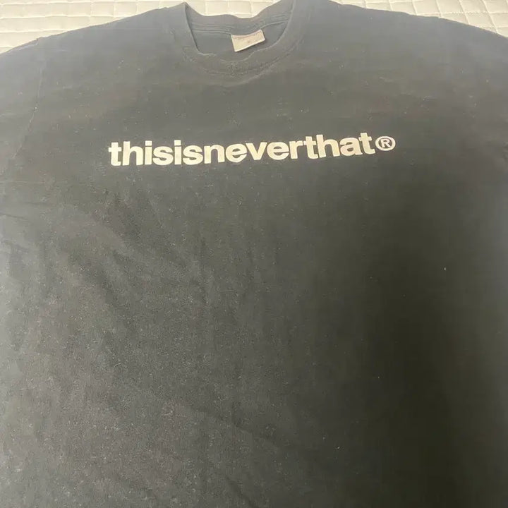 [SOLD OUT] 디스이즈네버댓 블랙 반팔티