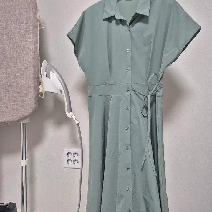 [BUNJANG] Soos Mint Long Dress / 수스  민트원피스