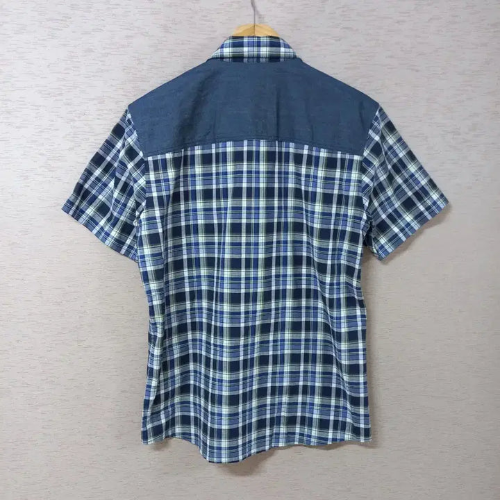 [BUNJANG] Beanpole Blue Check Shirt Men&
