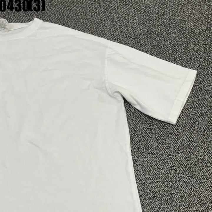 [BUNJANG] Plain White Short Sleeve T-Shirt XL / 흰색 무지 반팔 티셔츠xl 0430