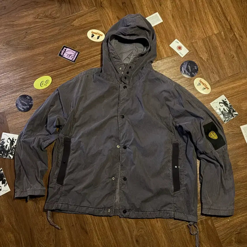 [BUNJANG] Stone Island 90s Archive Garments Dyed Logo Jacket / 90s Stone Island 아카이브 가먼츠 다이드 로고 자켓