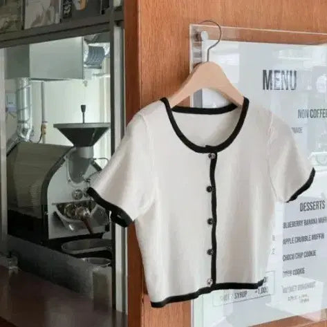 [BUNJANG] Short Sleeve Cardigan / 반팔가디건