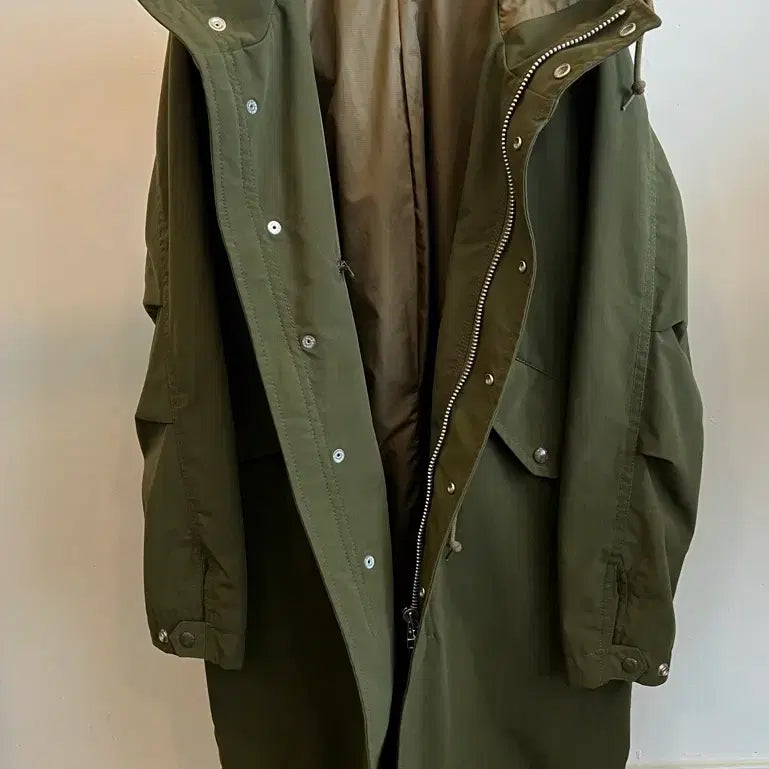 [BUNJANG] BEAMS Fishtail Parka Khaki (Authentic) / 빔즈 피시테일 파카(정품)S