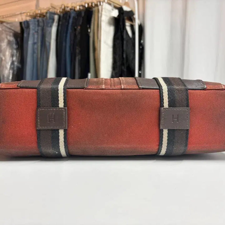[BUNJANG] Hermes Troca Horizontal Tote Bag MM Brown / 00&