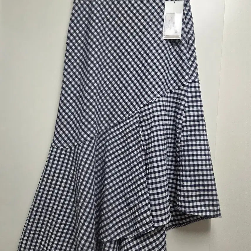 [BUNJANG] SYSTEM Checkered Skirt / 한섬 SYSTEM 시스템 체크 스커트