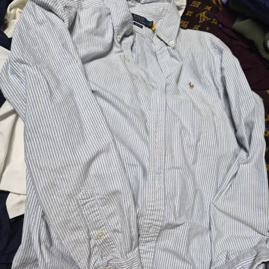 [BUNJANG] Polo Ralph Lauren Striped Shirt / 폴로 랄프로렌 스트라이프 셔츠